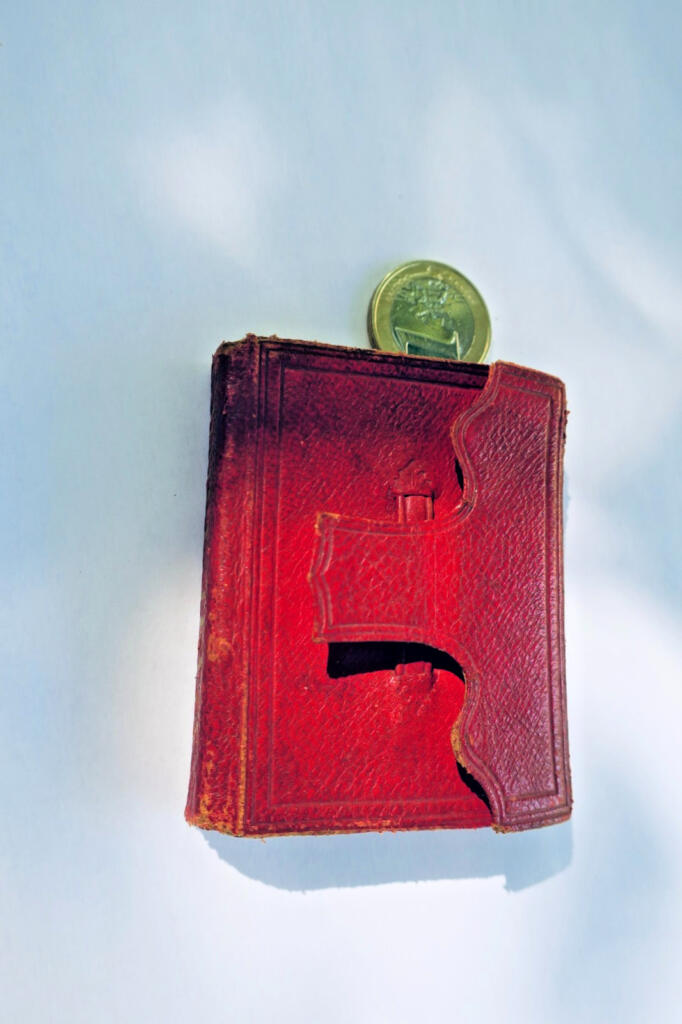 miniature book texts for every day in the year 1857, 53 x 70 mm