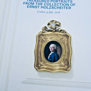Miniatur Christie’s London „Treasured Portraits“ aus Sammlung Holzscheiter