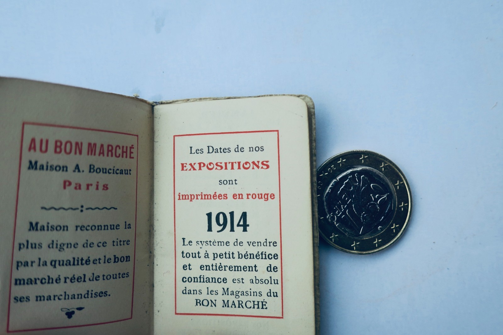 Bon Marché 1914 38 x 56 mm