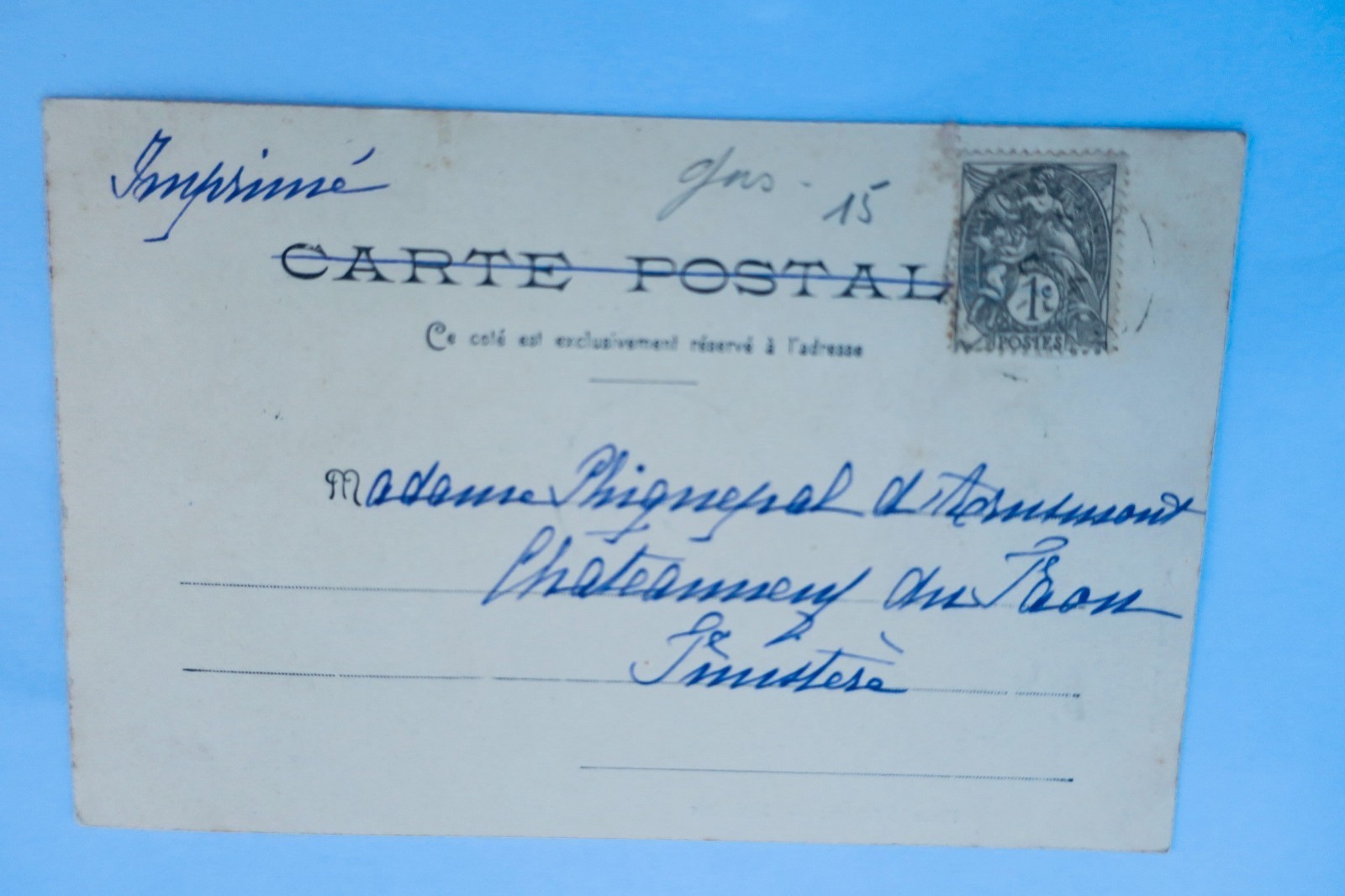 Mirande 32, Place d'Astarac 1901