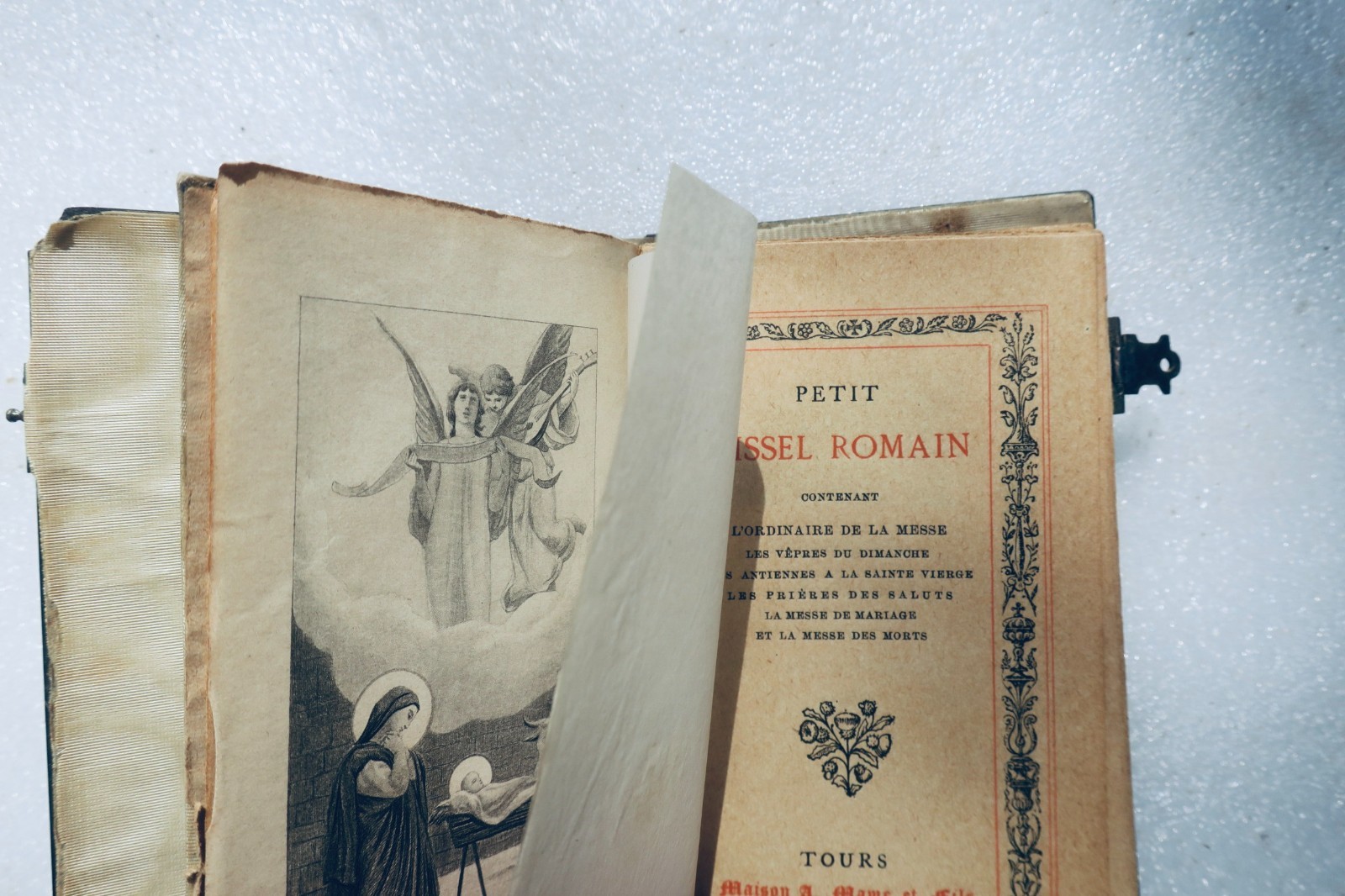Roman Missal, Petit Missel Romain No. 17, ebonite covers