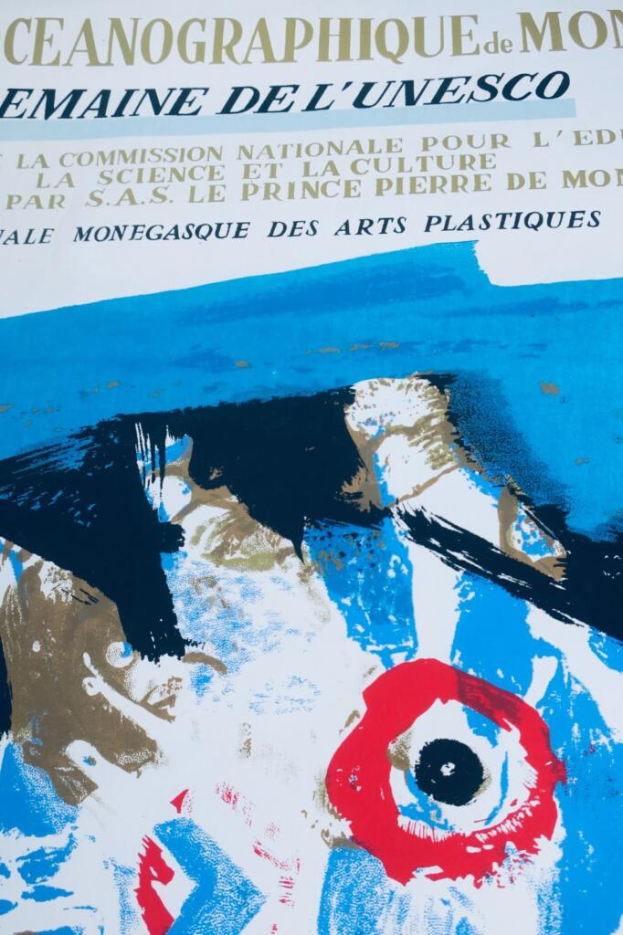 Monaco La mer et ses peintres 1958 Musée océanographique de Monaco 80x59 cm