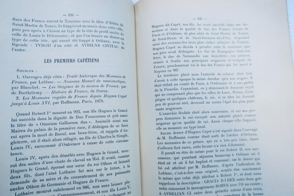 monnaie notice sur le monnayage national et l&rsquo;atelier d&rsquo;Orléans 1898