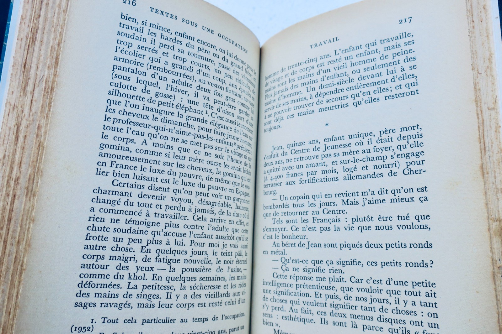 MONTHERLANT (Henry de). Textes sous une occupation. 1940-1944 + dédicace – Image 4