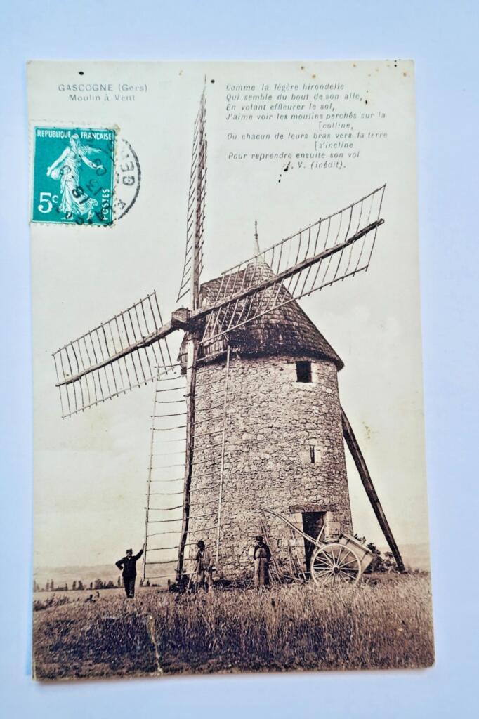 moulin à vent Gers 1908 Gers 32