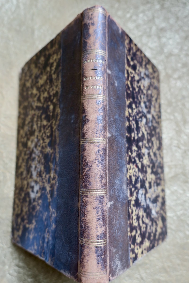 MURGER (Henry). Madame Olympe 1861 - La Librairie Antique