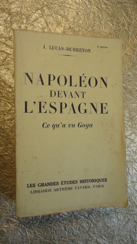 Napoléon devant l&rsquo;Espagne. Ce qu&rsquo;a vu Goya