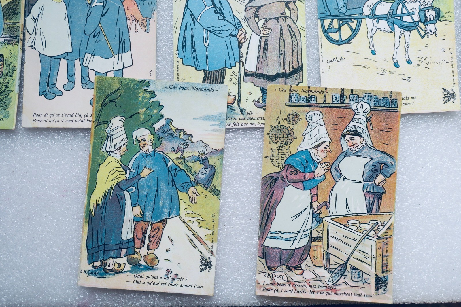 Normandie CES BONS NORMANDS 17 cartes-postales – Image 8