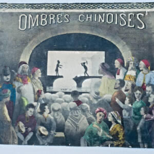 Chinese shadows, 52 x 41 cm, lithograph