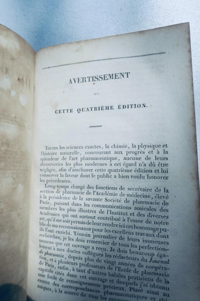 Pharmacie VIREY Traité complet de pharmacie théorique et pratique 1840