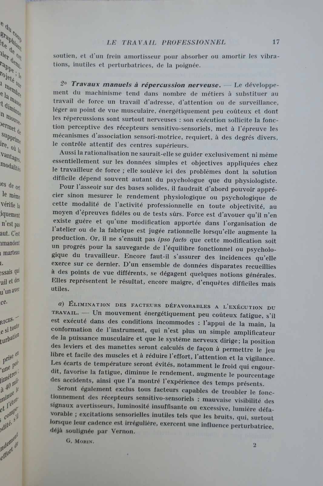 Physiologie du travail humain 1946