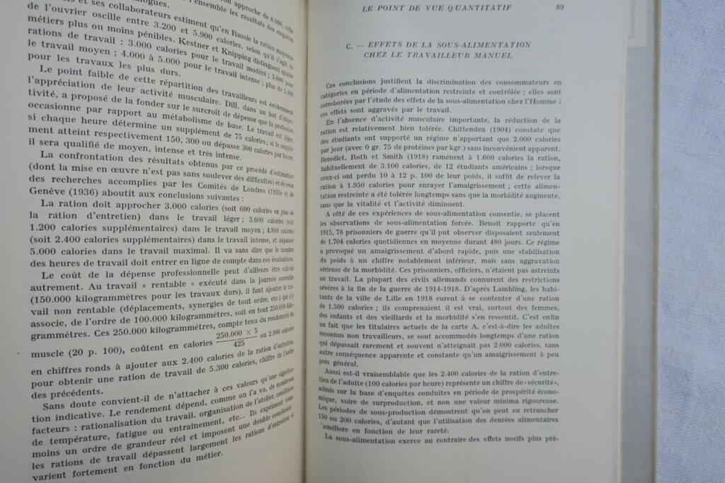 Physiologie du travail humain 1946
