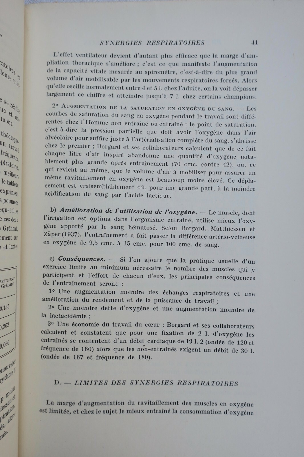 Physiologie du travail humain 1946