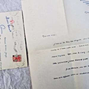 Pierre Benoit lettre manuscrite autographe & signée