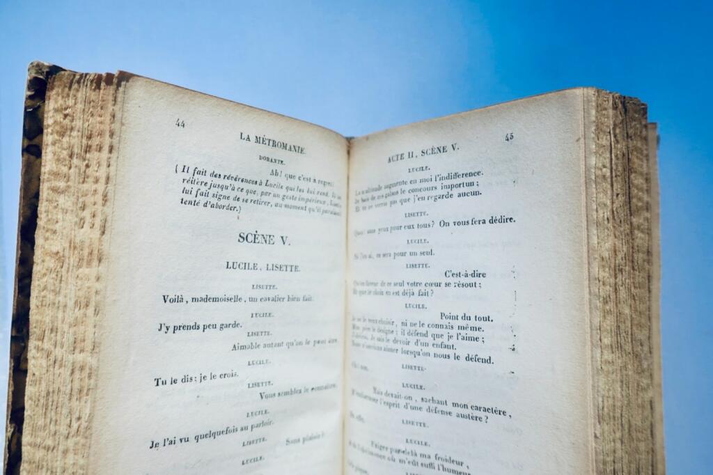 Piron selected works of Piron 1826 miniature book