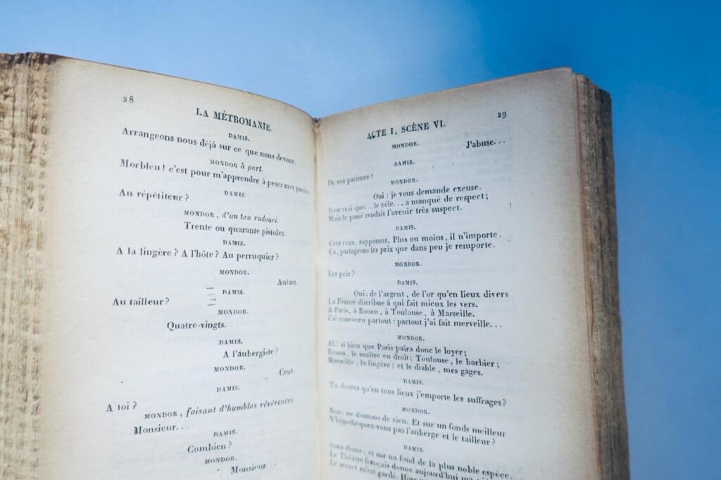 Piron selected works of Piron 1826 miniature book