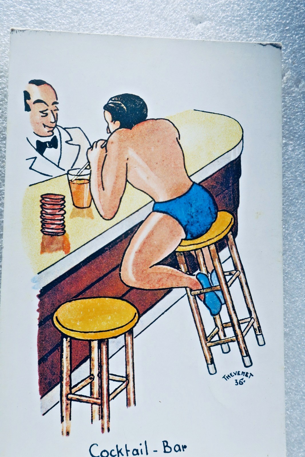 梅尔·泰弗内风景明信片6张