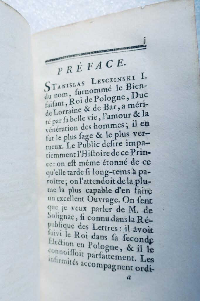 Polen: Das Leben von Stanislas Leszczinski, König von Polen, 1769