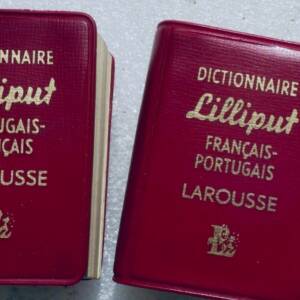 portugais-français/français-portugais lilliput 50 x 38 mm.