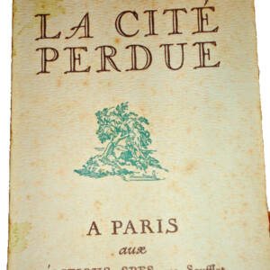 POURRAT Henri LA CITE PERDUE 1955