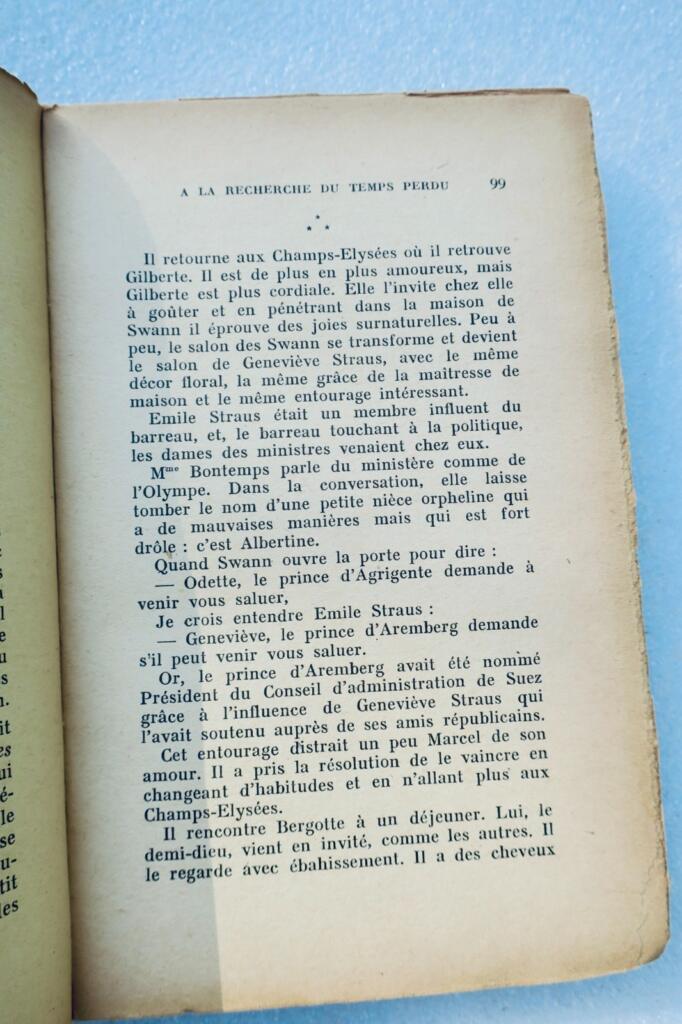 Proust Gramont de Élisabeth Marcel Proust