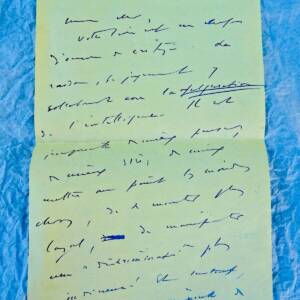 PROUST Reynaldo Hahn Lettre autographe signée