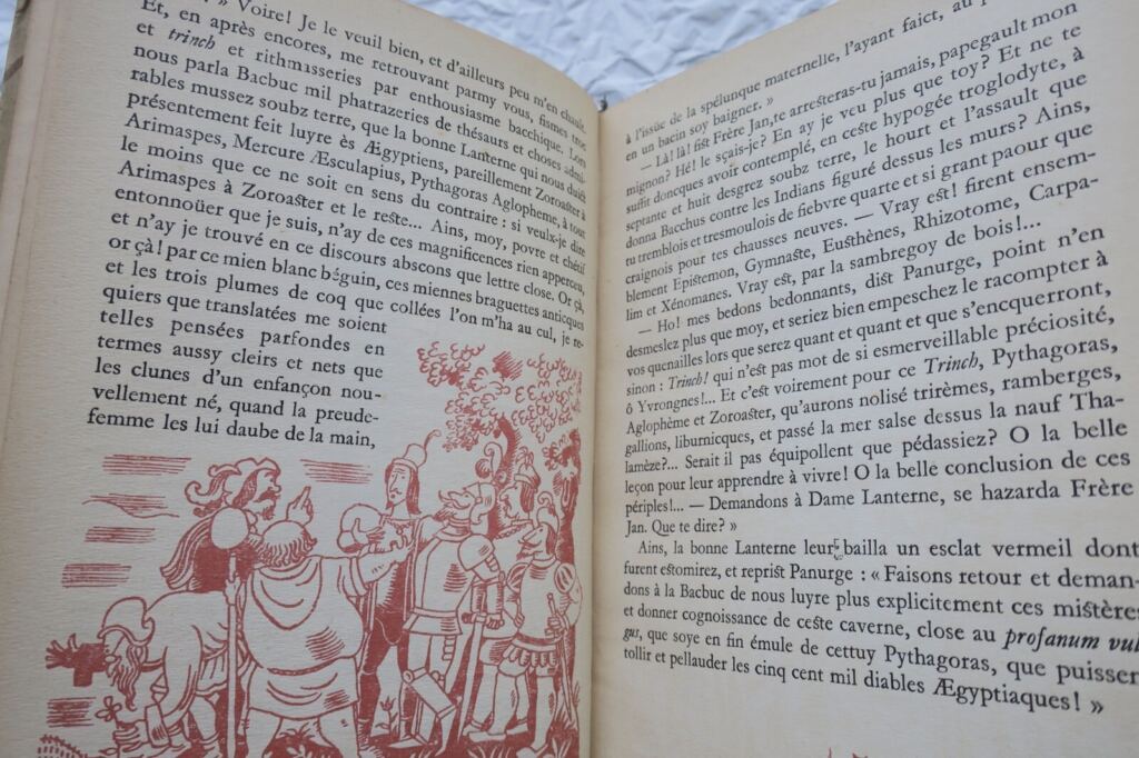 Rabelais Le sixiesme livre des haultz faitz et dictz de Pantagruel 1933