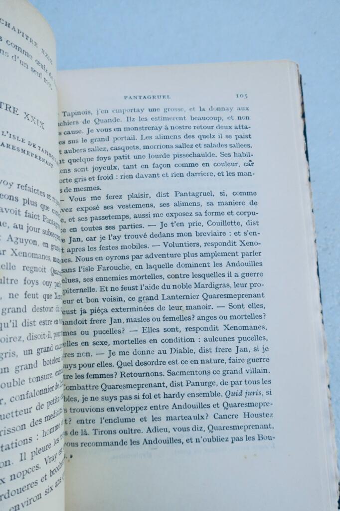 Rabelais, Oeuvres de Rabelais collationnées sur les éditions originales