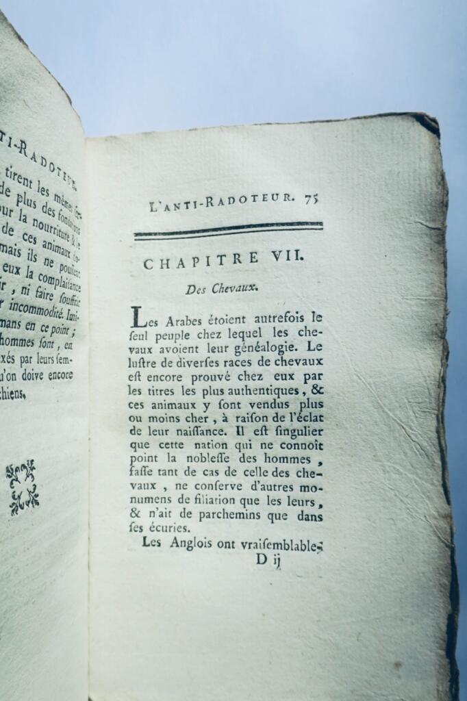 ラドトゥール『アンチ=ラドトゥール、あるいは近代の小哲学者』1785年