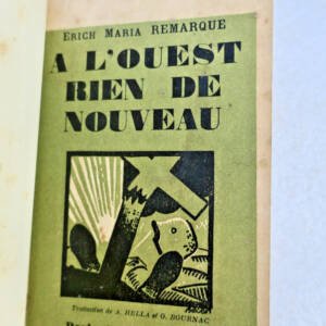 Erich Maria Remarque, *All Quiet on the Western Front*, 1931