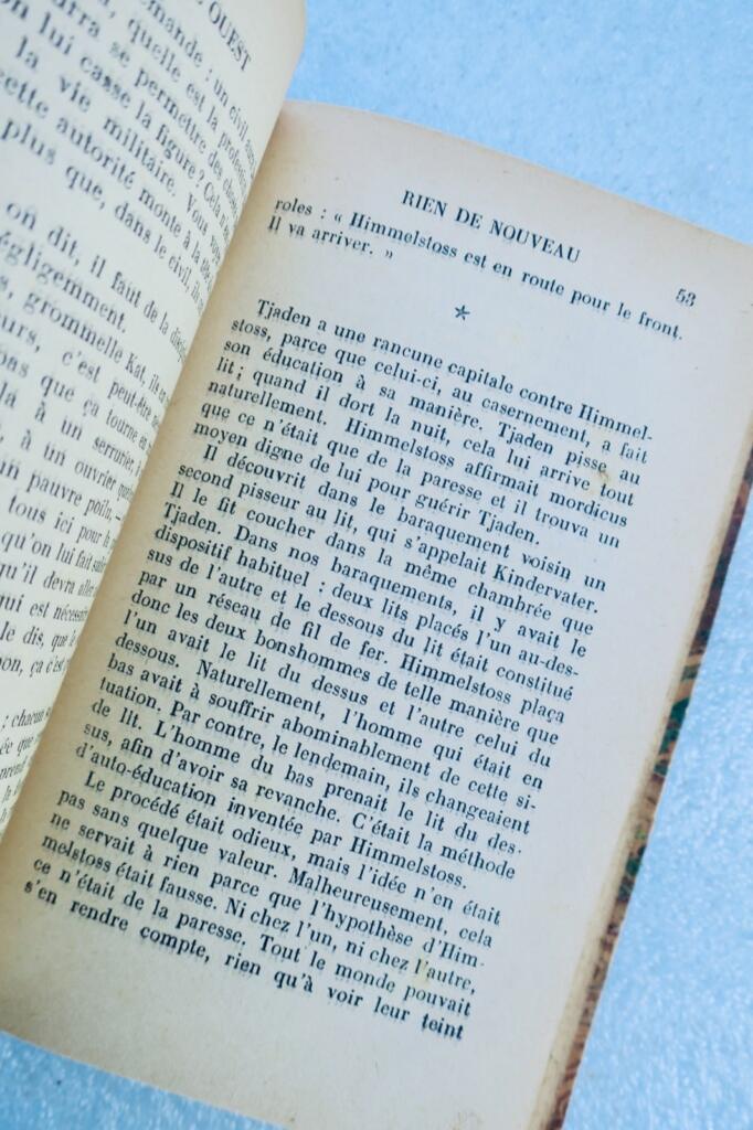 Erich Maria Remarque: Im Westen nichts Neues. 1931