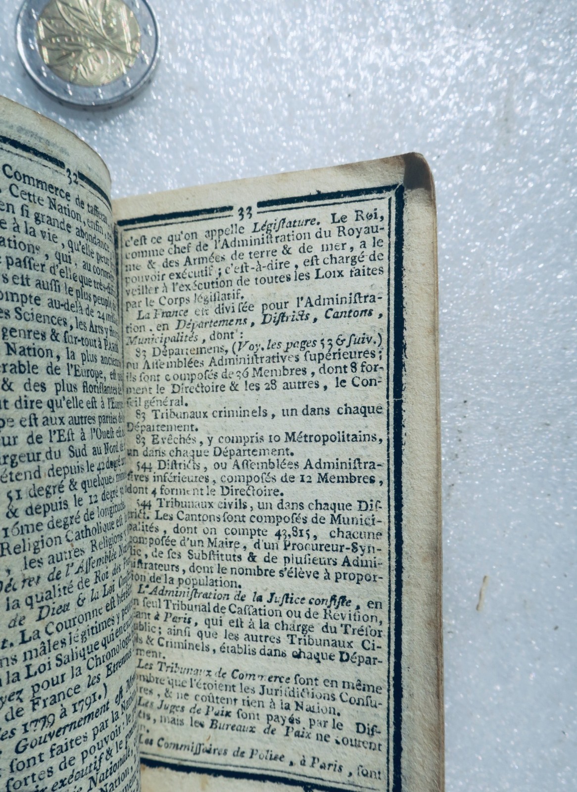 1792年刊行の革命期の国民向け年始贈答書「Les Étrennes nationales, curieuses et instructives」