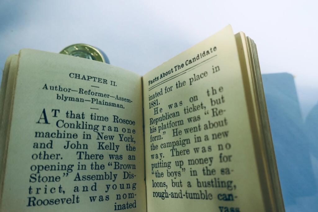 Roosevelt for president FACTS ABOUT THE CANDIDATE miniature book 1904 USA