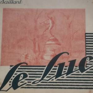 SAILLANT Le Luco, kinematographische Erzählung.