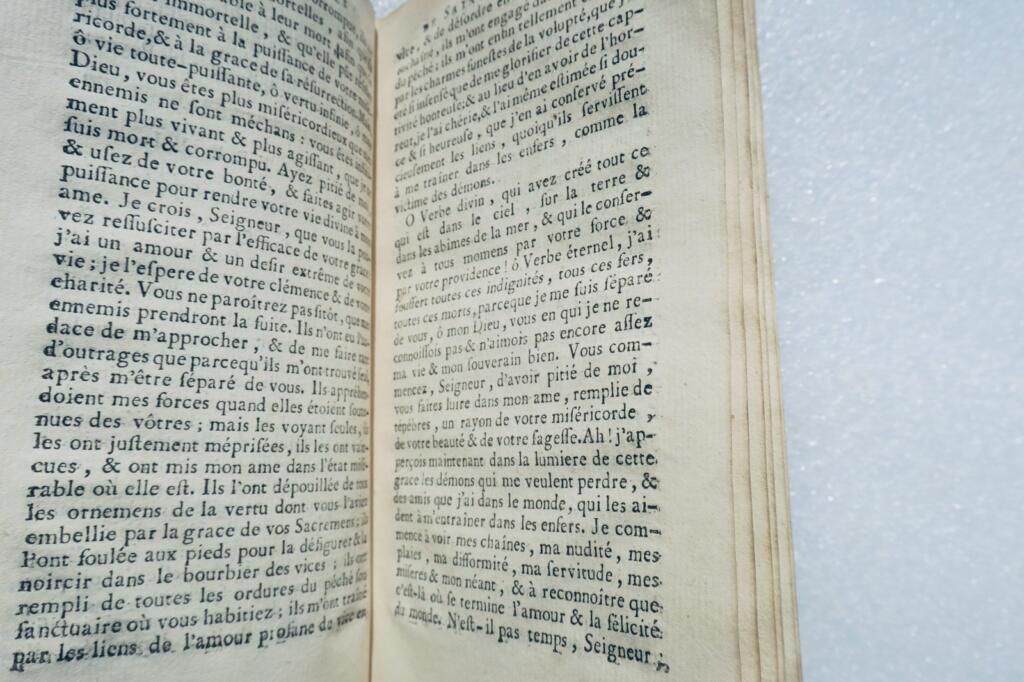 Saint Augustin Les soliloques le manuel et les méditations de ST AUGUSTIN 1756