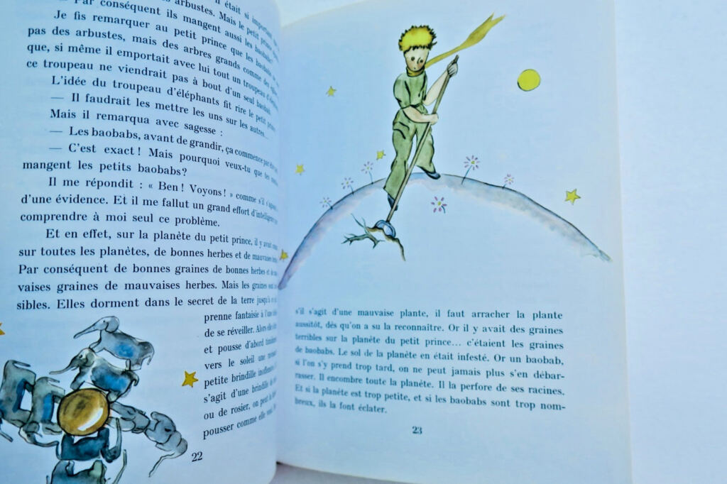 SAINT-EXUPERY, ANTOINE de Le petit Prince dessins de l’auteur cart. Bonet