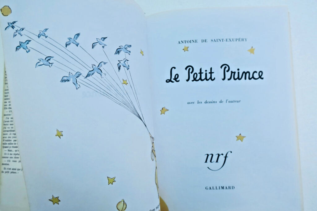 SAINT-EXUPERY, ANTOINE de Le petit Prince dessins de l’auteur cart. Bonet