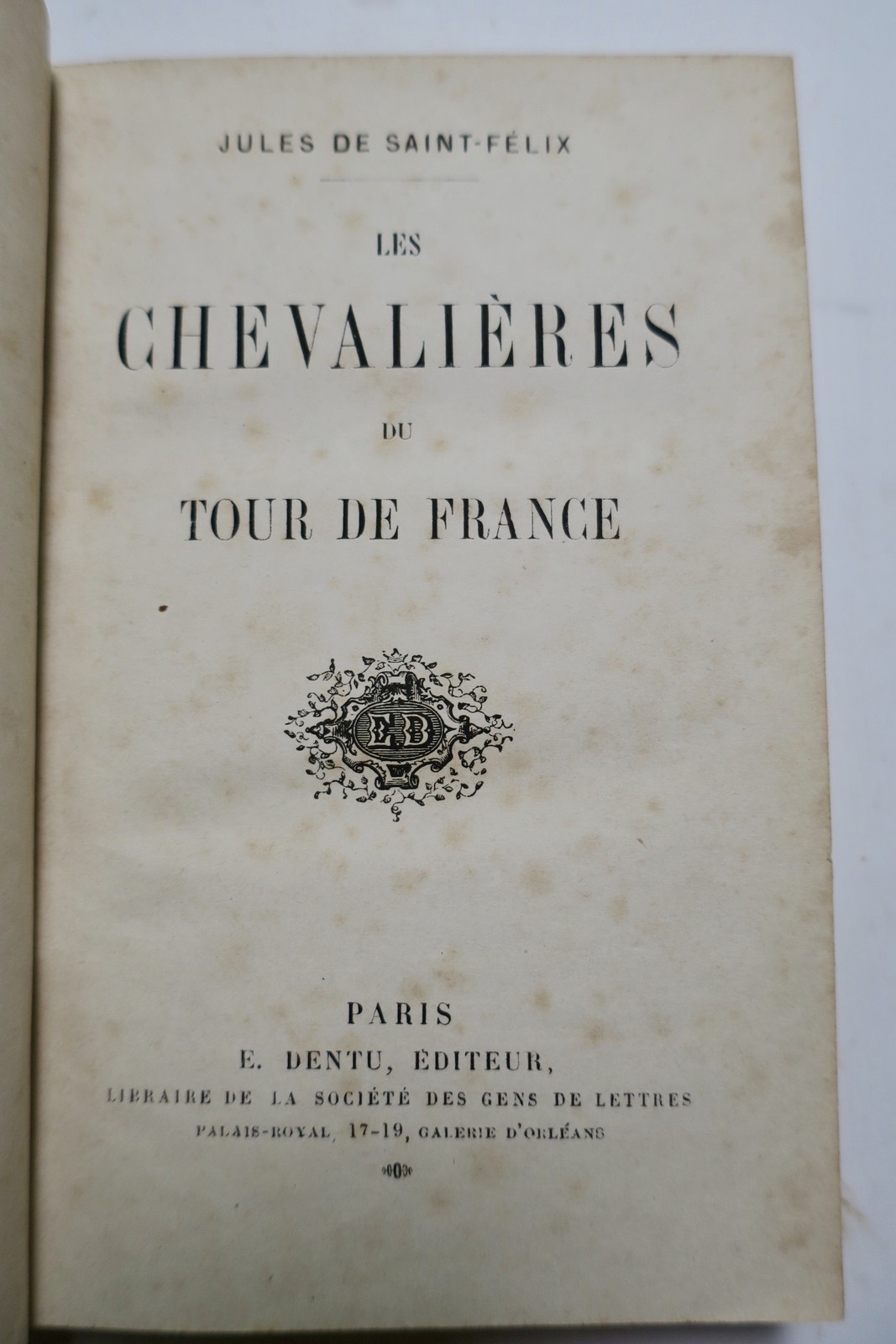 Saint-Félix, the knights of the Tour de France