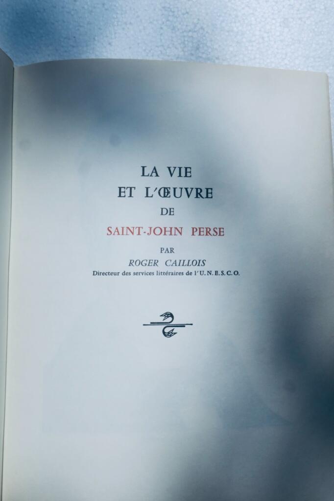 Saint-John Perse, Zao Wo-Ki ill. 詩的作品 PICASSO