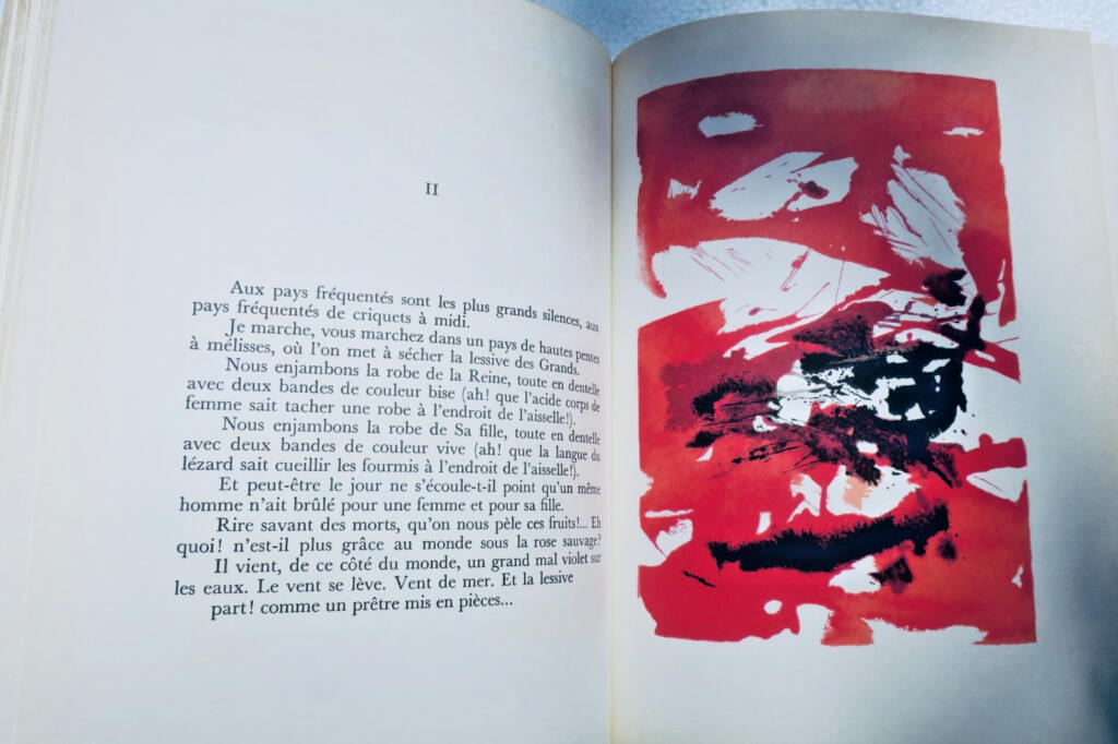 Saint-John Perse, Zao Wo-Ki ill. 詩的作品 PICASSO