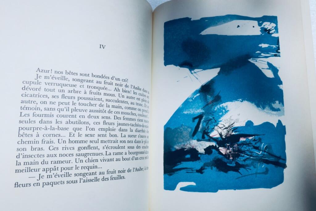 Saint-John Perse, Zao Wo-Ki ill. 詩的作品 PICASSO