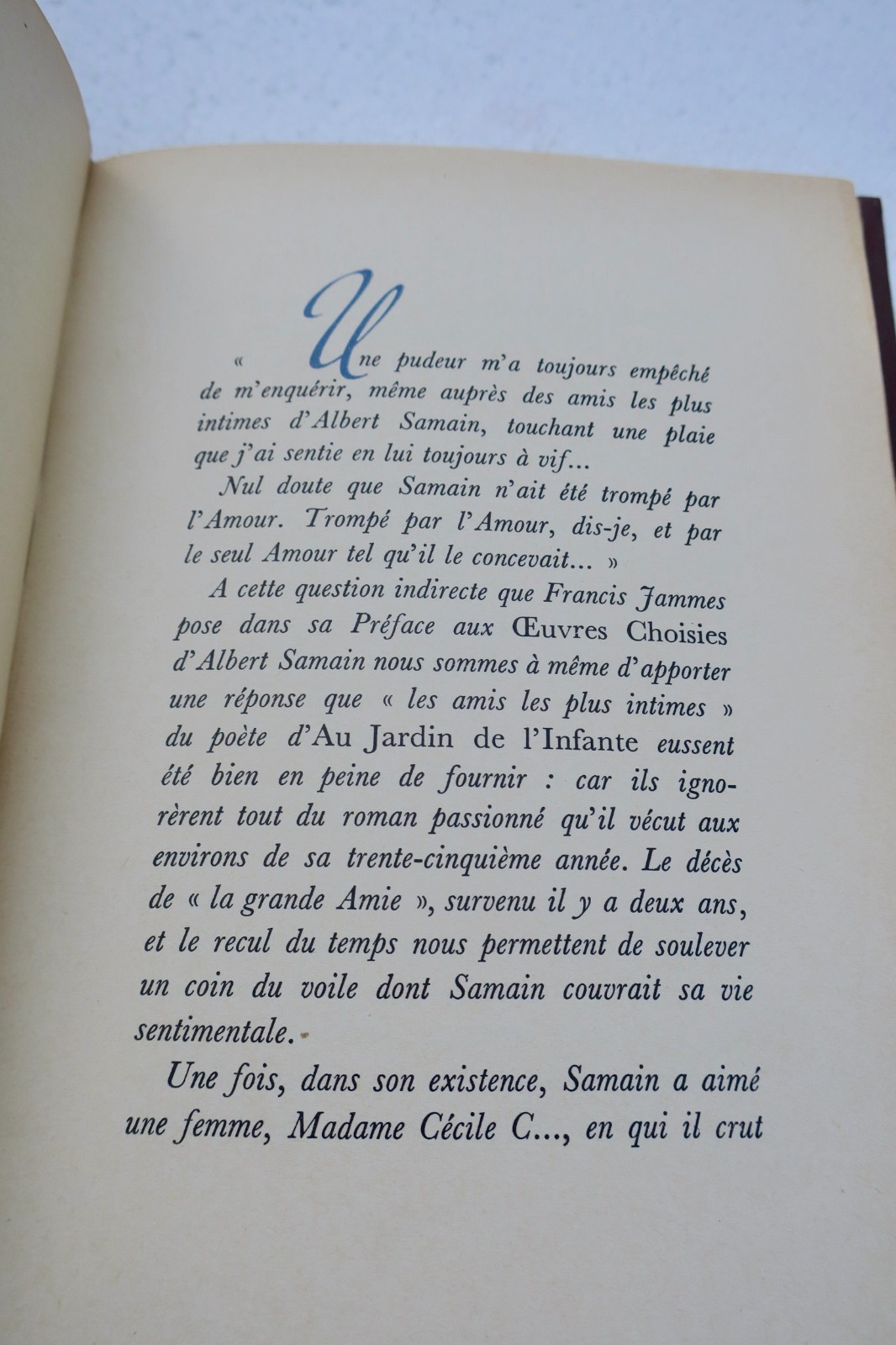 SAMAIN (Albert) Poèmes pour la grande amie – Image 3