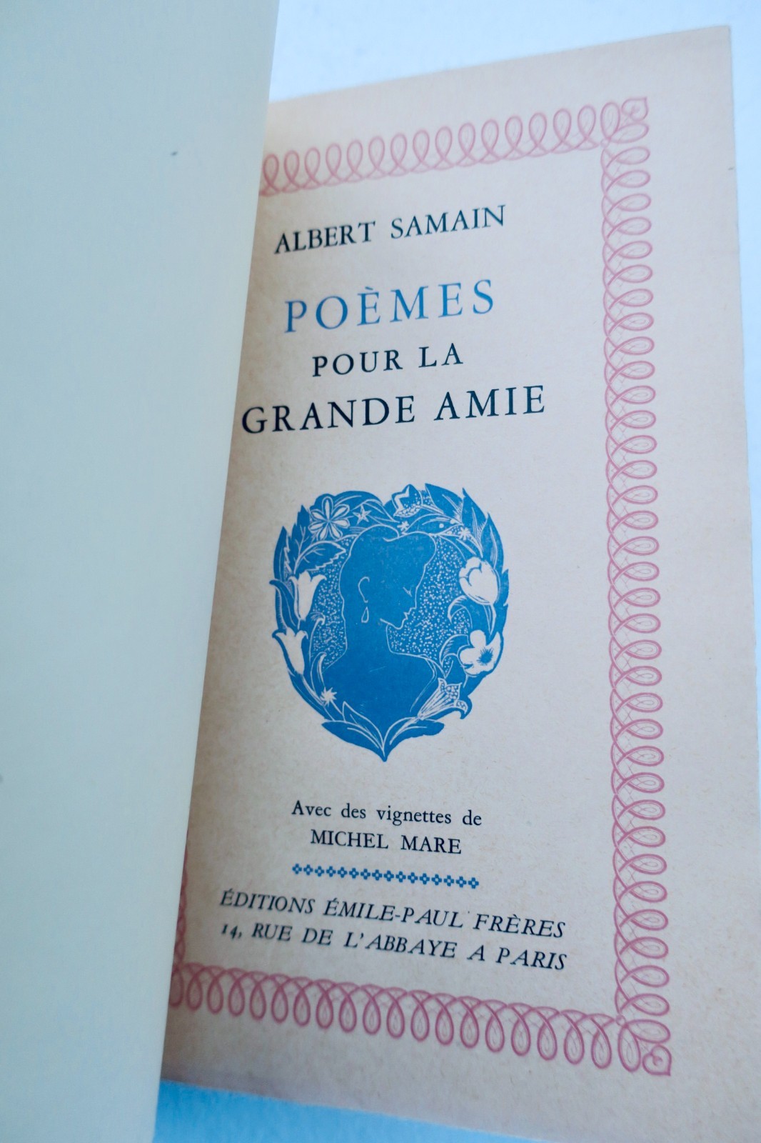 SAMAIN (Albert) Poèmes pour la grande amie – Image 7