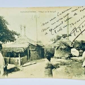Sénégal djogountouro village sur le Sénégal 1907