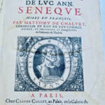 seneque Oeuvres de Luc Ann. Seneque par Matthieu de Chaluet 1624 - La Librairie Antique
