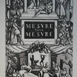 SHAKESPEARE Mesure pour mesure ILLUSTRE par Gambert
