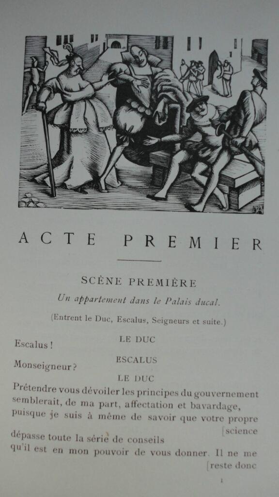 SHAKESPEARE Mesure pour mesure ILLUSTRE par Gambert