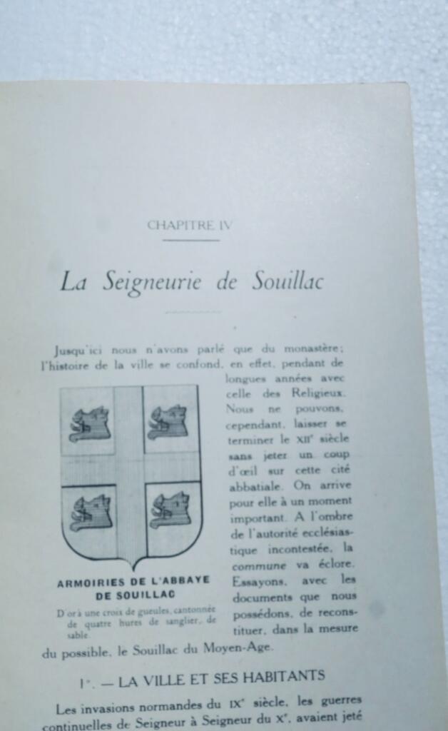 SOUILLAC ET SES ENVIRONS. Histoire- Archéologie – Tourisme