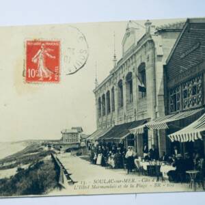 SOULAC-SUR-MER - L'Hôtel Marmandais et de la Plage 33 café