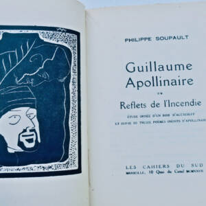 SOUPAULT Guillaume Apollinaire ou Reflets de l'incendie. 1926 sur Alfa